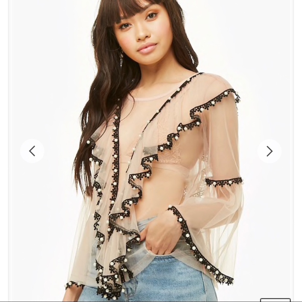 JJ’s Fairyland NWT mesh knit top size S